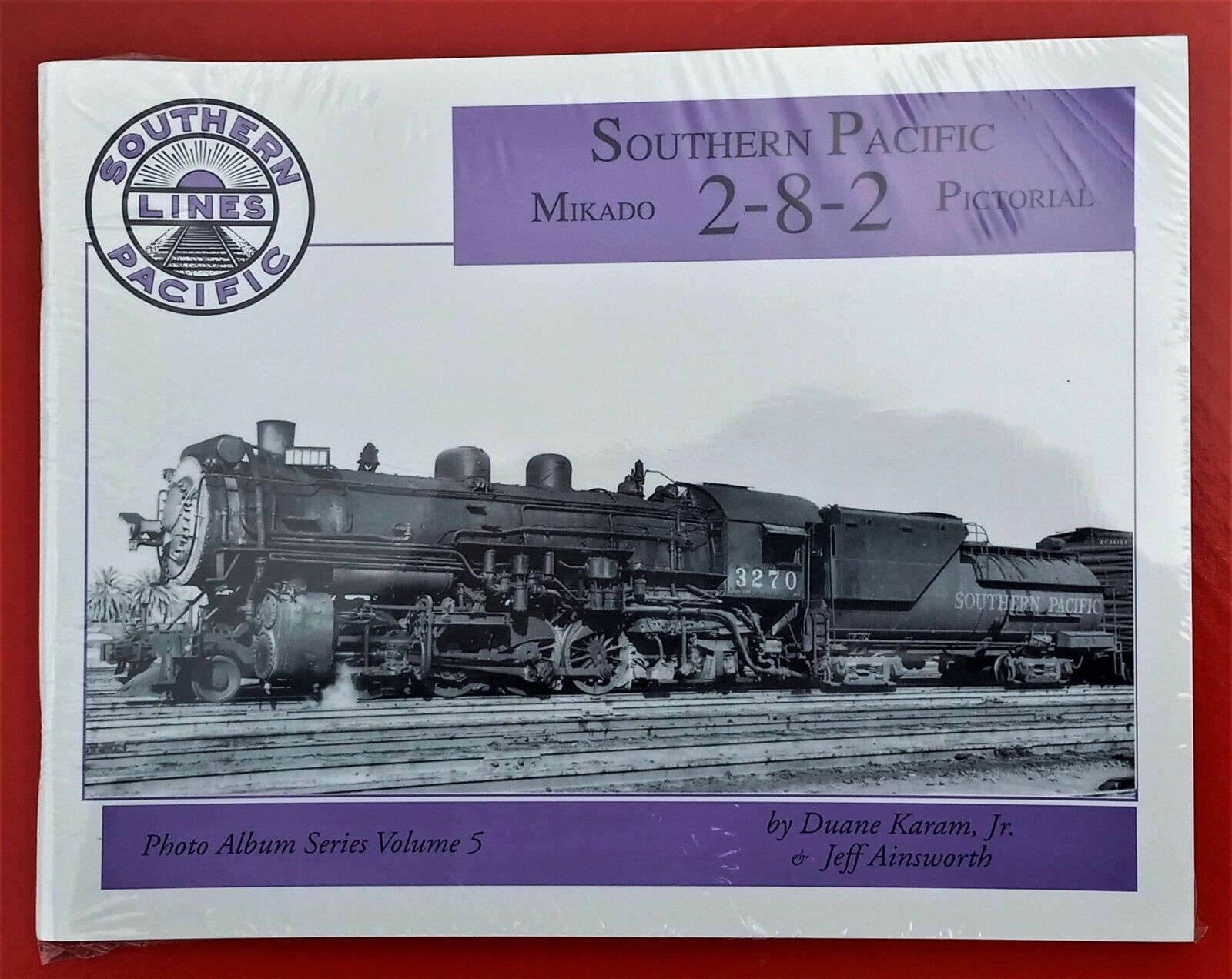 NEW-Southern Pacific 2-8-2  MK-CLASS Photo Album - Pictorial Series Volume #5