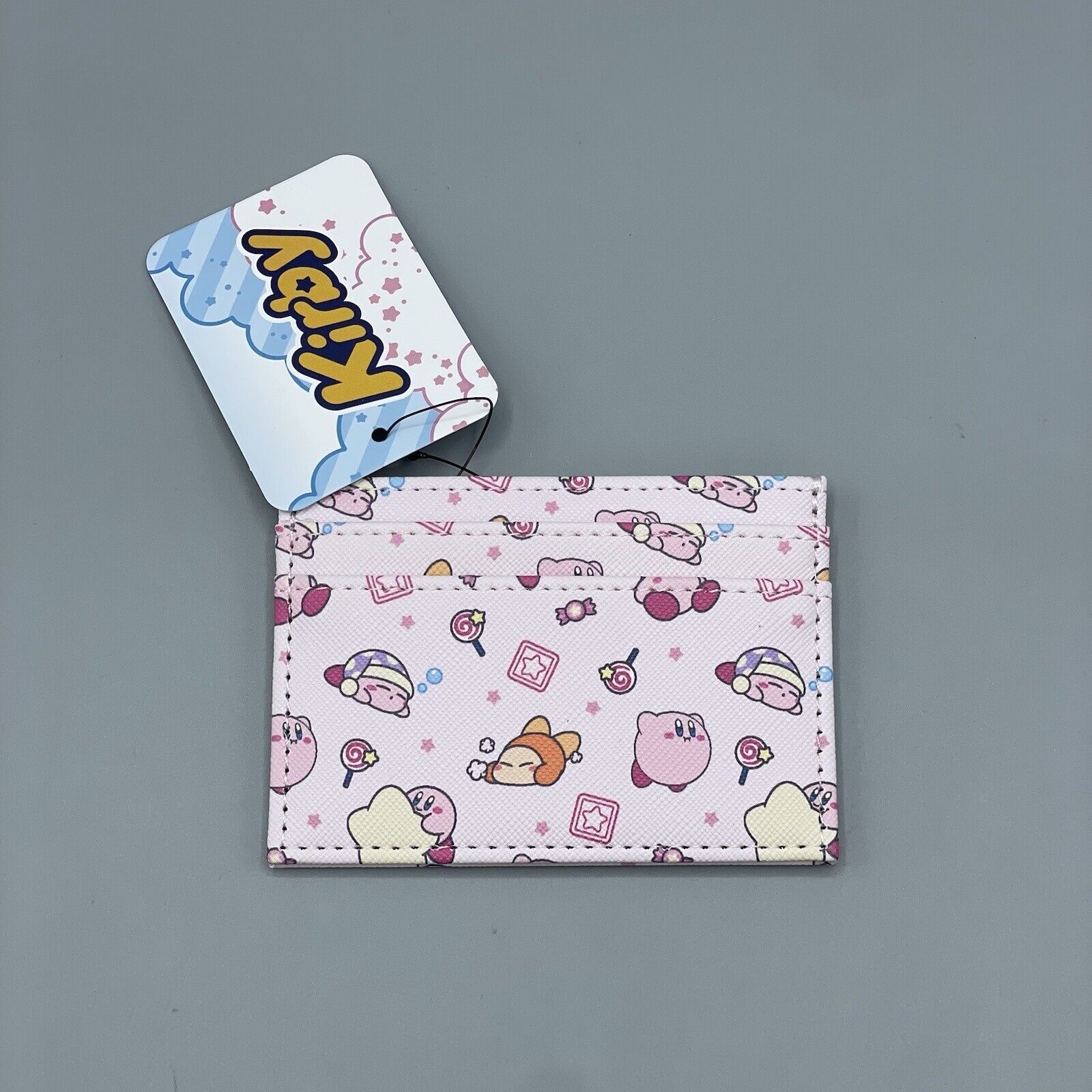 Nintendo Kirby Star Cardholder Wallet Bioworld NEW