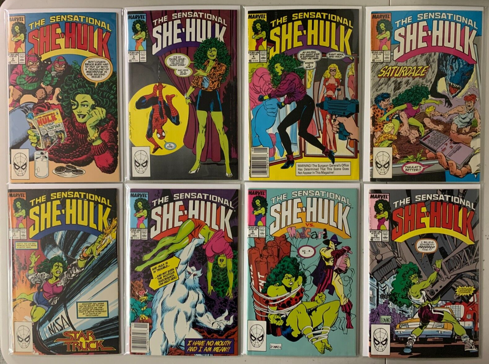 Sensational She-Hulk lot #2-44 Marvel 15 diff. books (8.0 VF) (1989 to 1992)