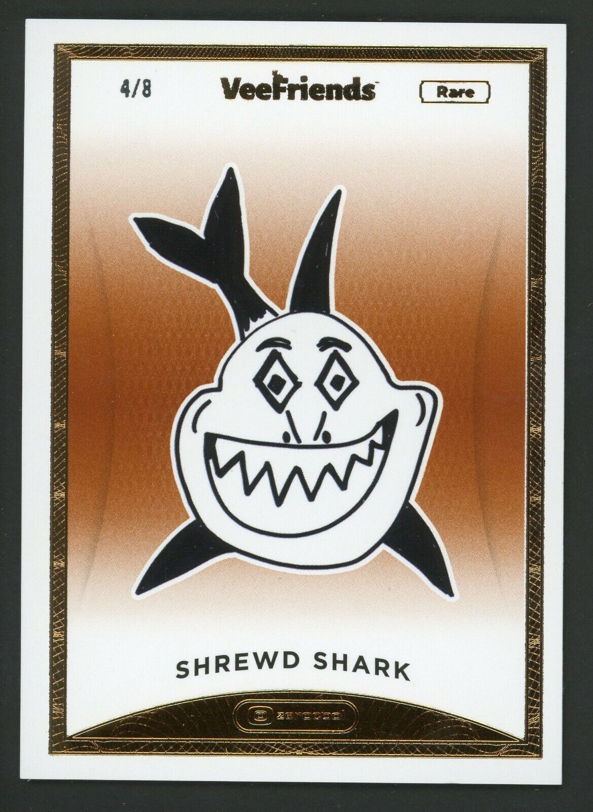 Shrewd Shark #214 zerocool VeeFriends Rare Trading Card Gary Vee /8