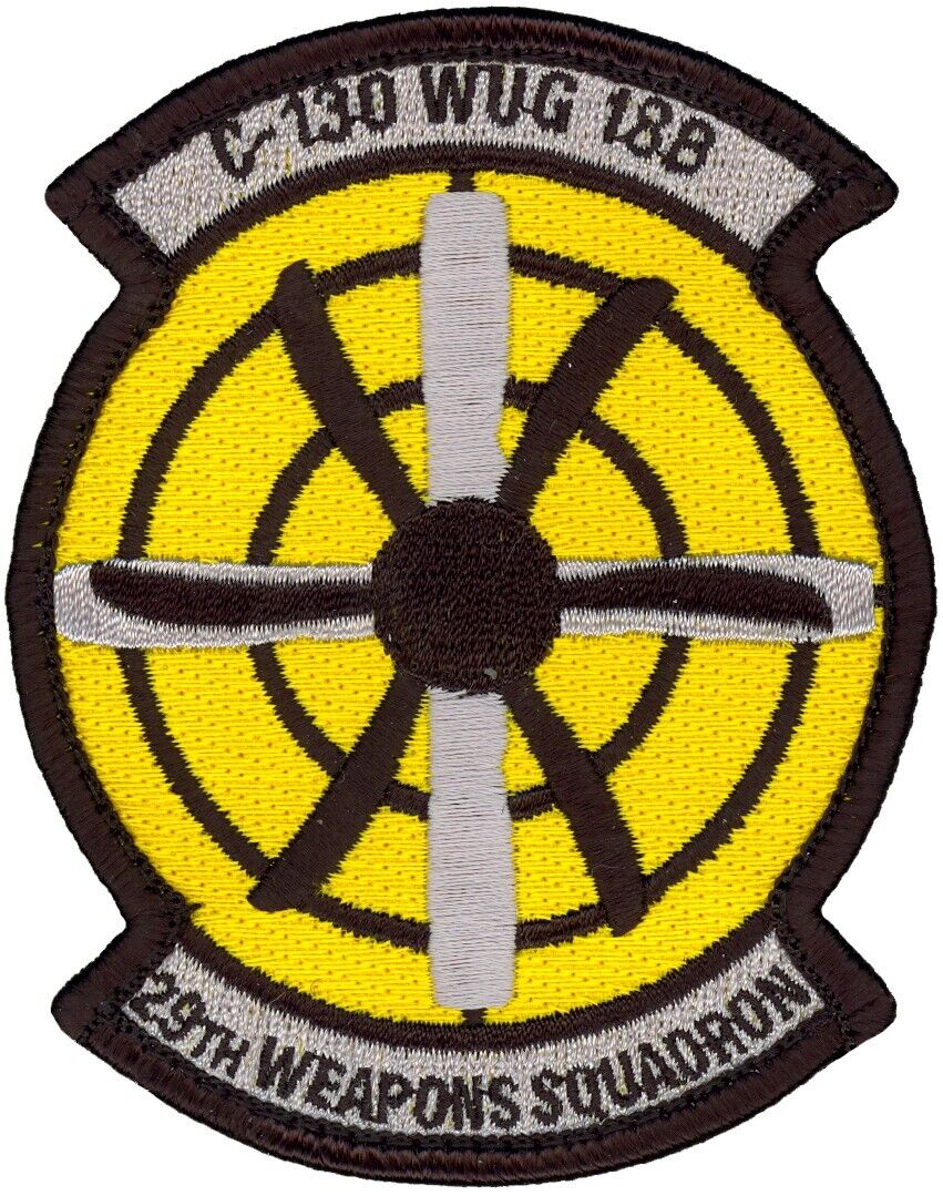 USAF 29th WEAPONS SQUADRON – C-130 – WEAPONS UNDERGRADUATE COURSE 2017 A PATCH