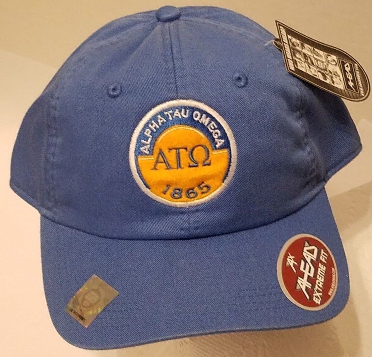 Delta Upsilon Blue Baseball Cap - Adjustable Hat