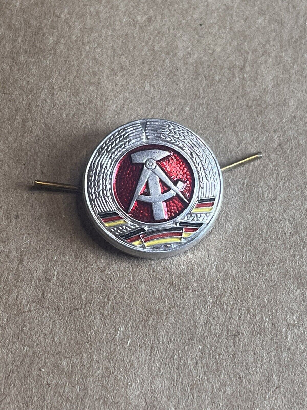 Vintage Soviet & German pin