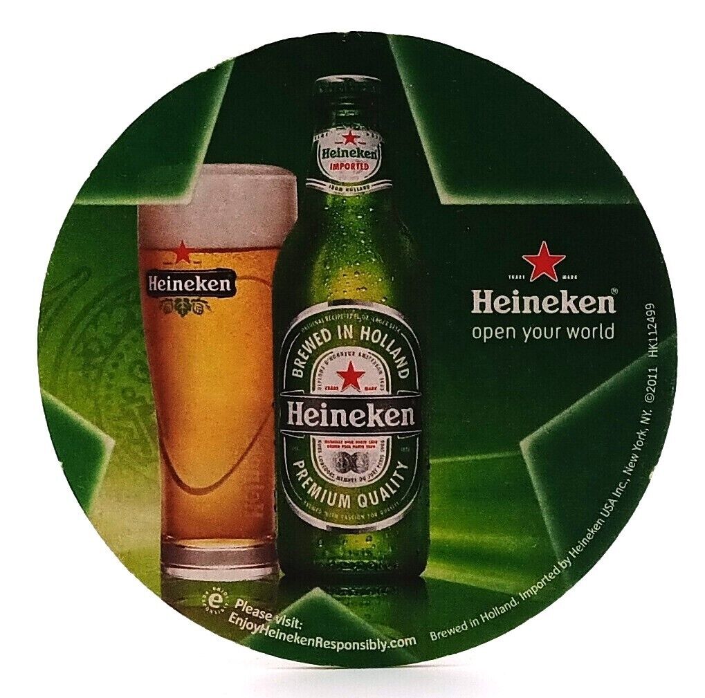 2011 Heineken Open You World Beer Coaster-R463
