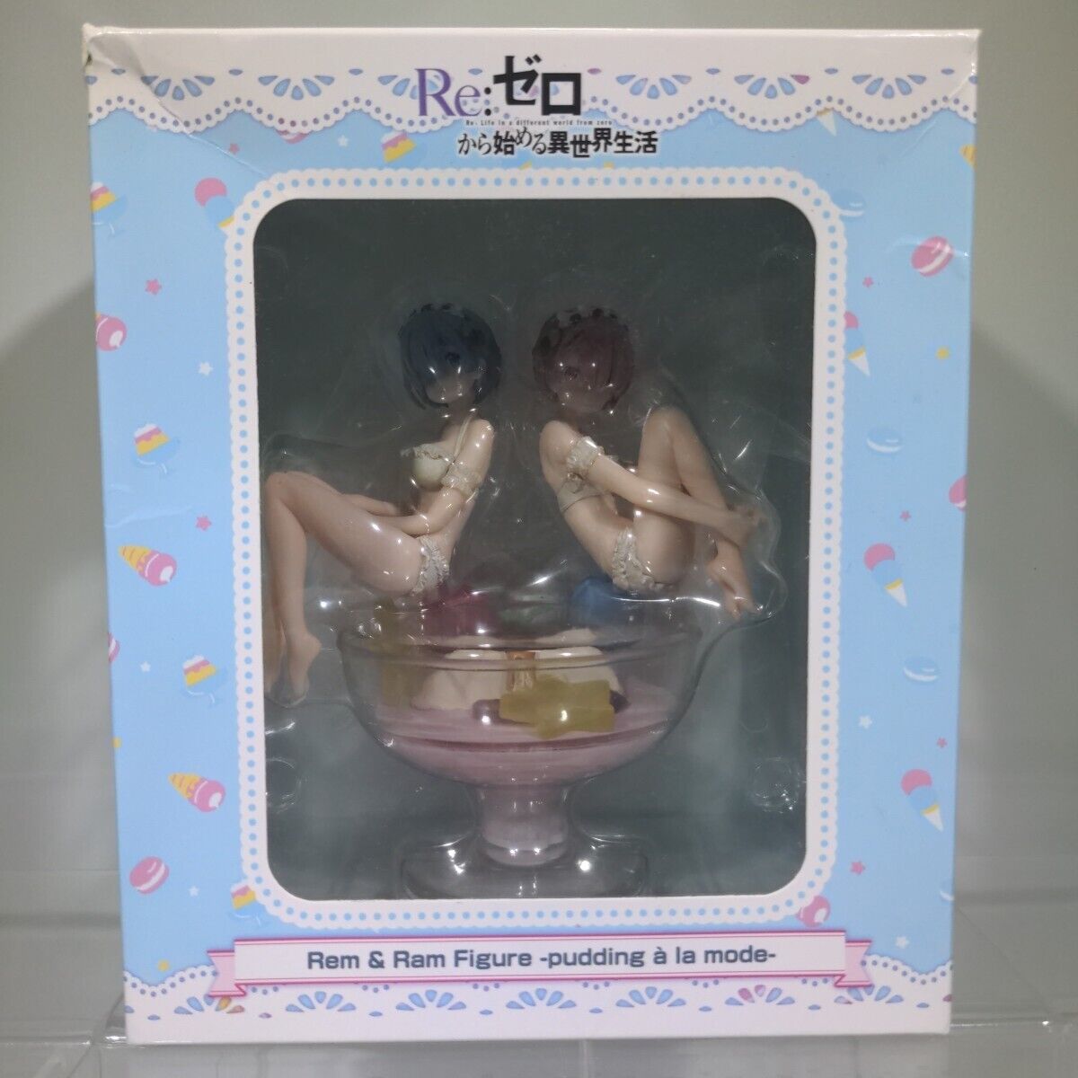 Re:Zero Starting Life in Another World Rem Ram Pudding la mode Figure #ML