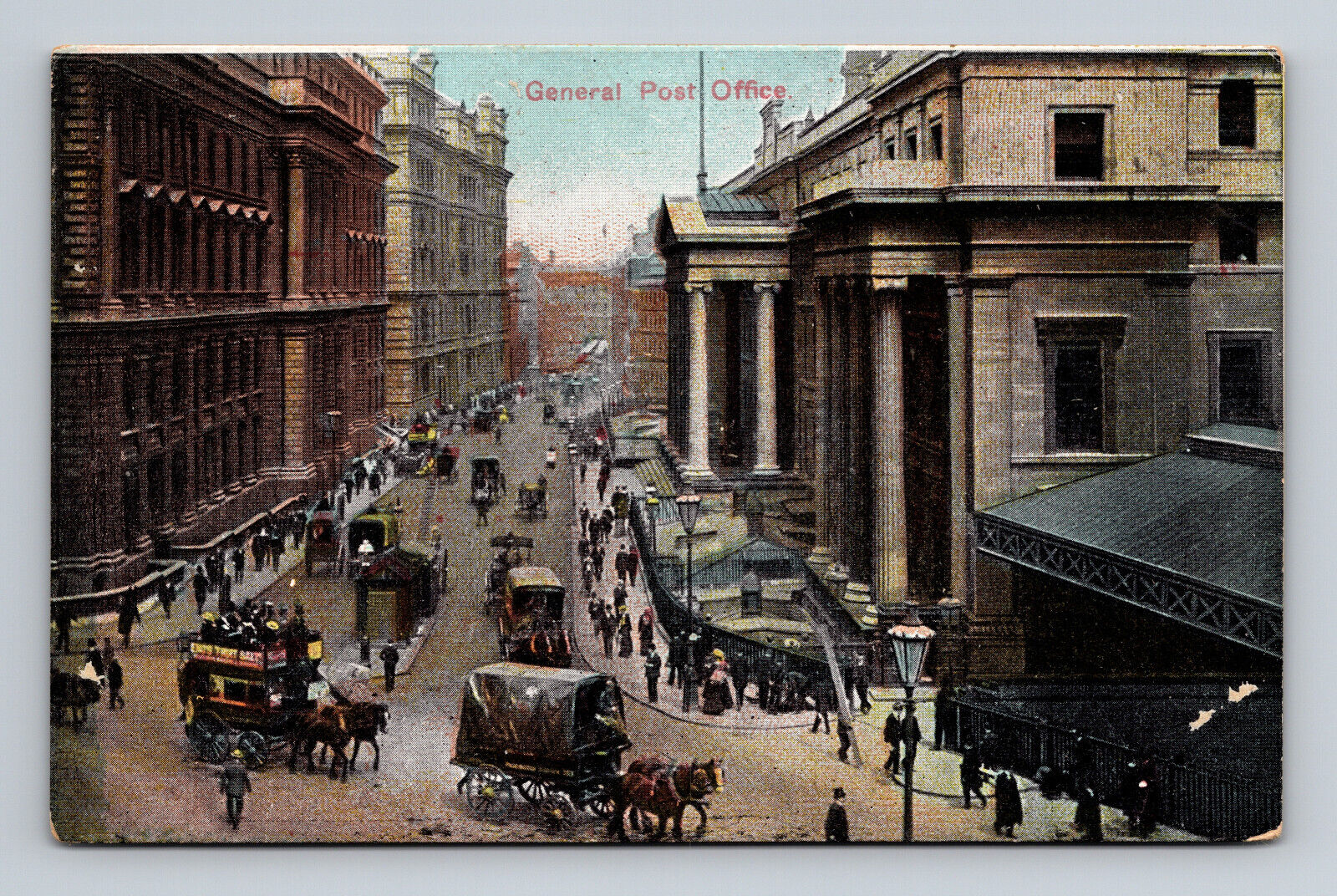 DB Postcard London General Post Office