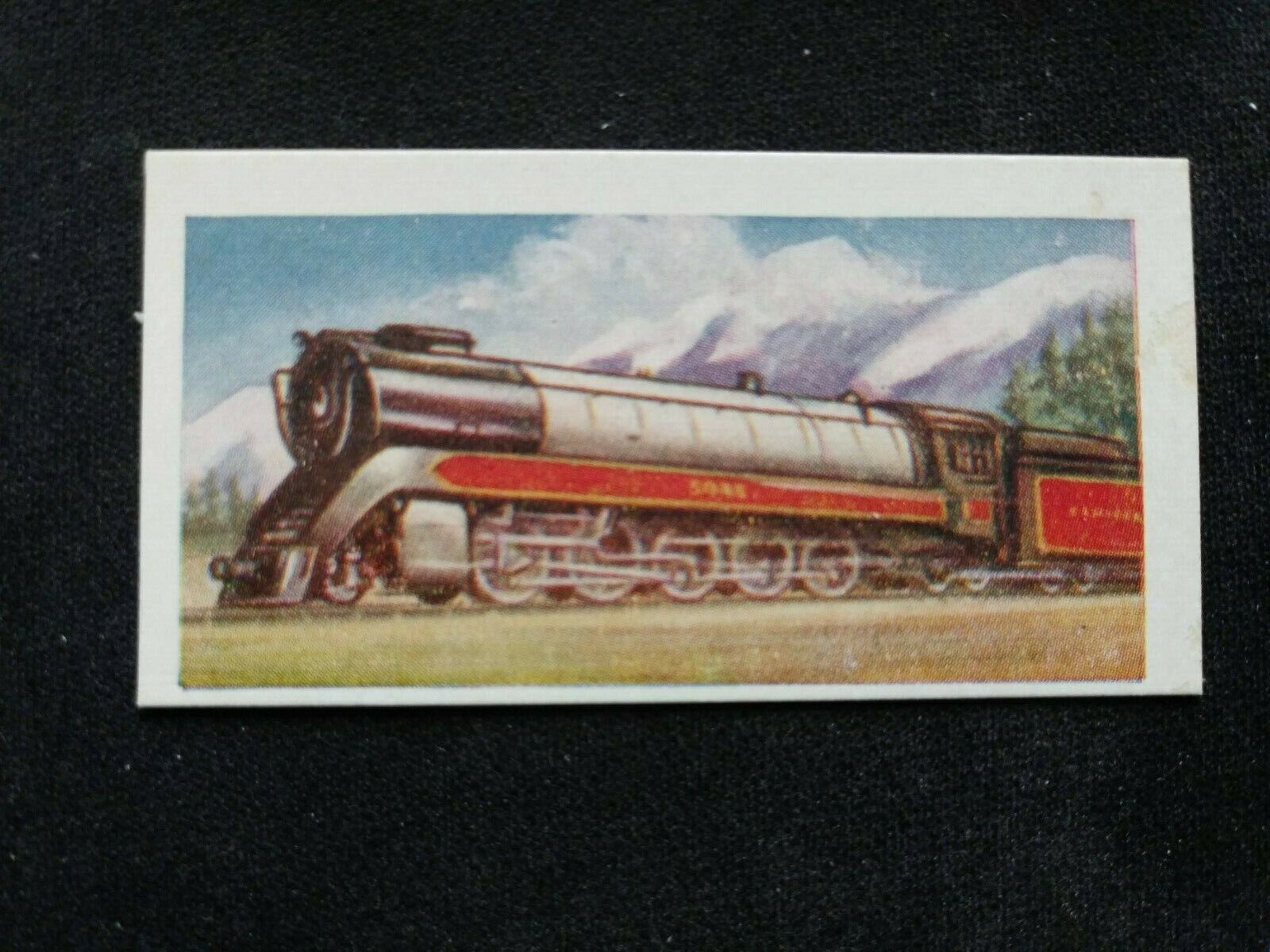 1956 Miranda Locomotive Card # 49 C.P.R.\'s \