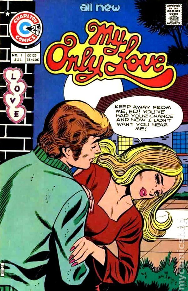 My Only Love #1 VG 1975 Stock Image Low Grade
