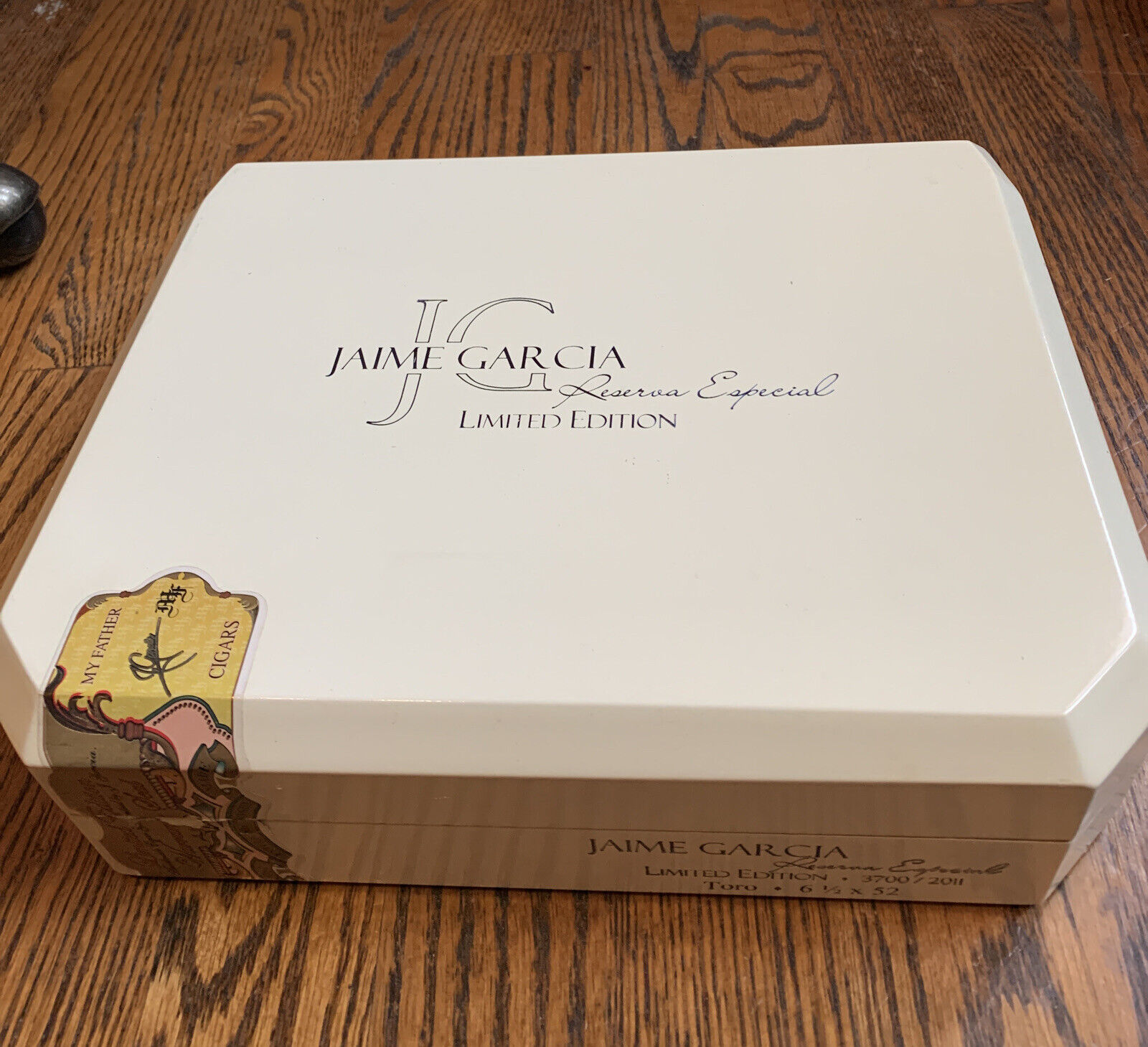 Jaime Garcia My Father Reserva Especial Limited Edition 3700/2011 Humidor Box