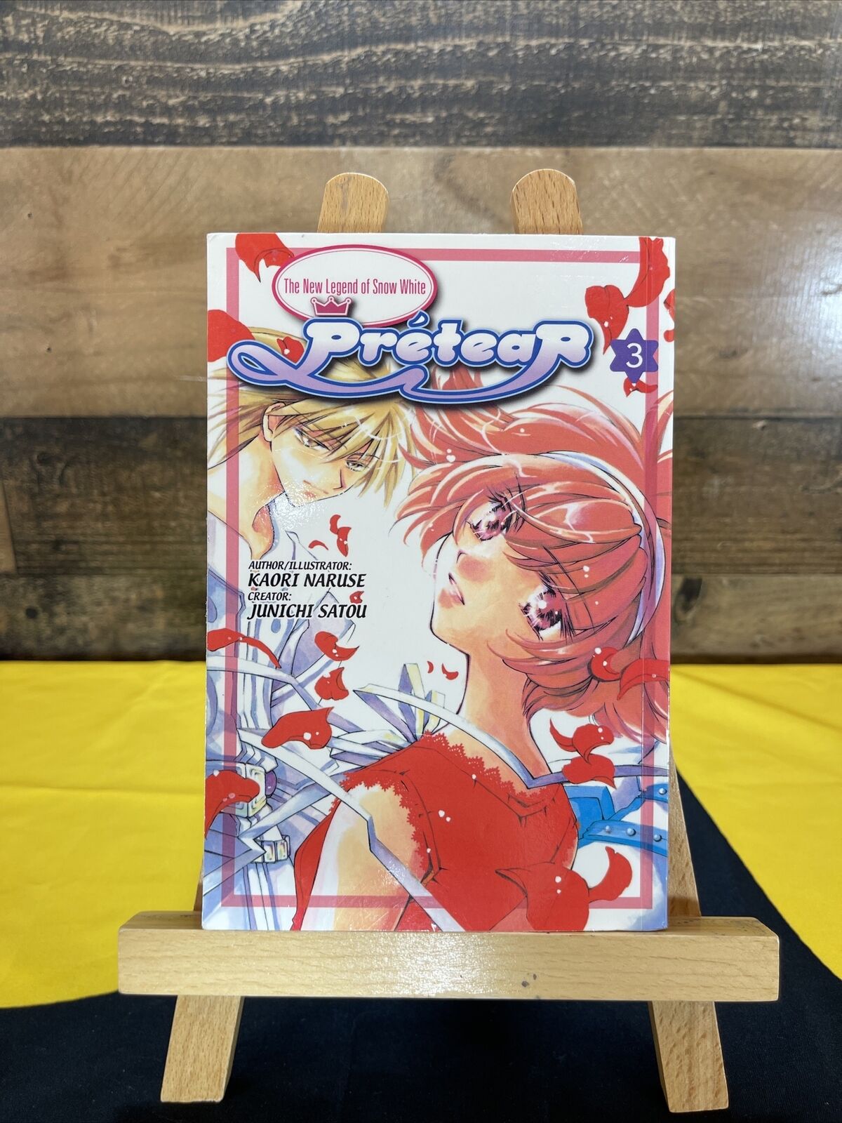 Pretear : The New Legend of Snow White ADV Manga - Naruse Satou ENGLISH Vol 3