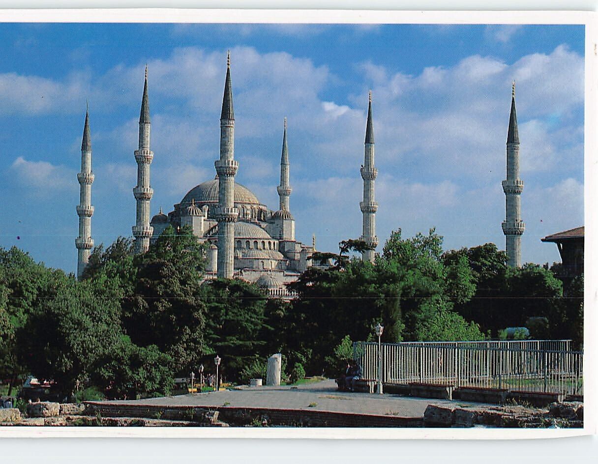 Postcard The Blue Mosque, Istanbul, Turkey