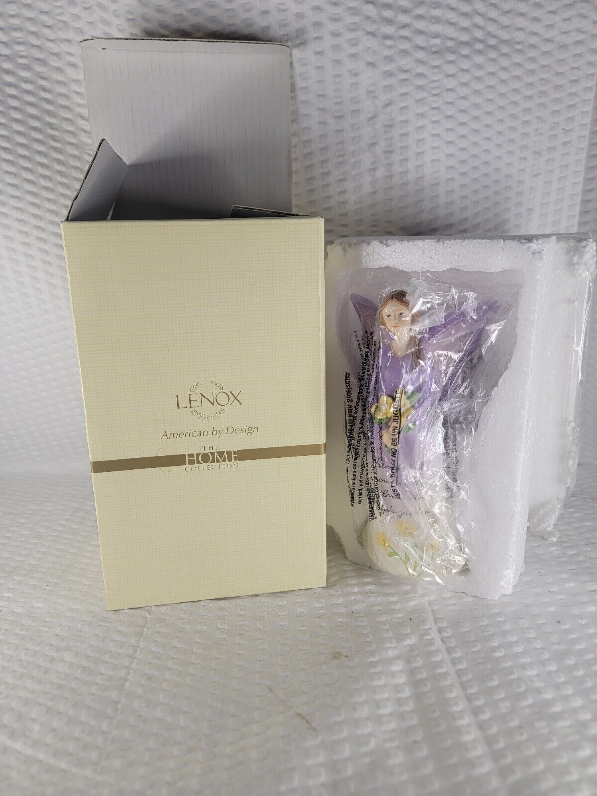 Lenox Winged Angel The Home Collection 5.9 in - Purple