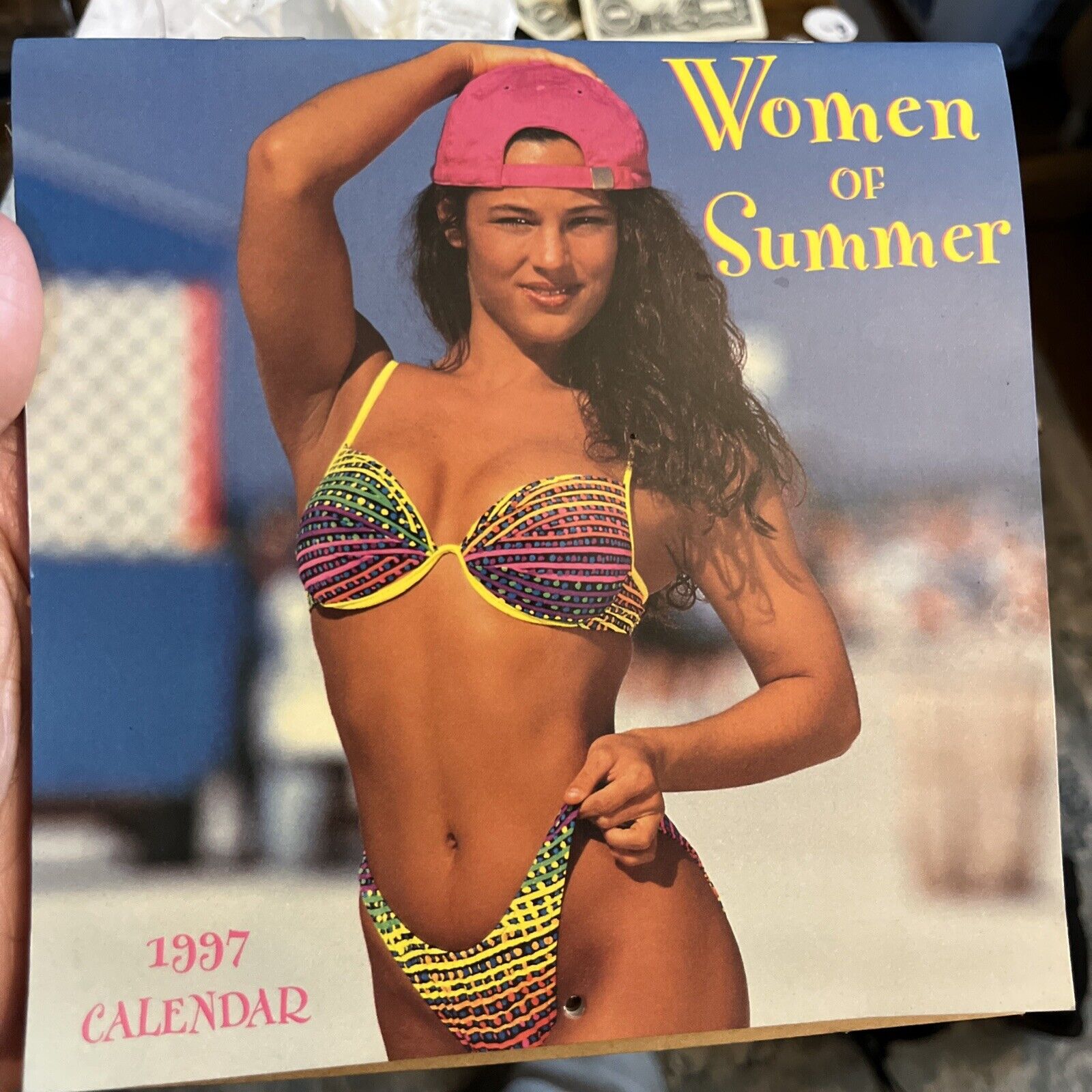 1997 Mini Calendar Women Of Summer New Old Stock
