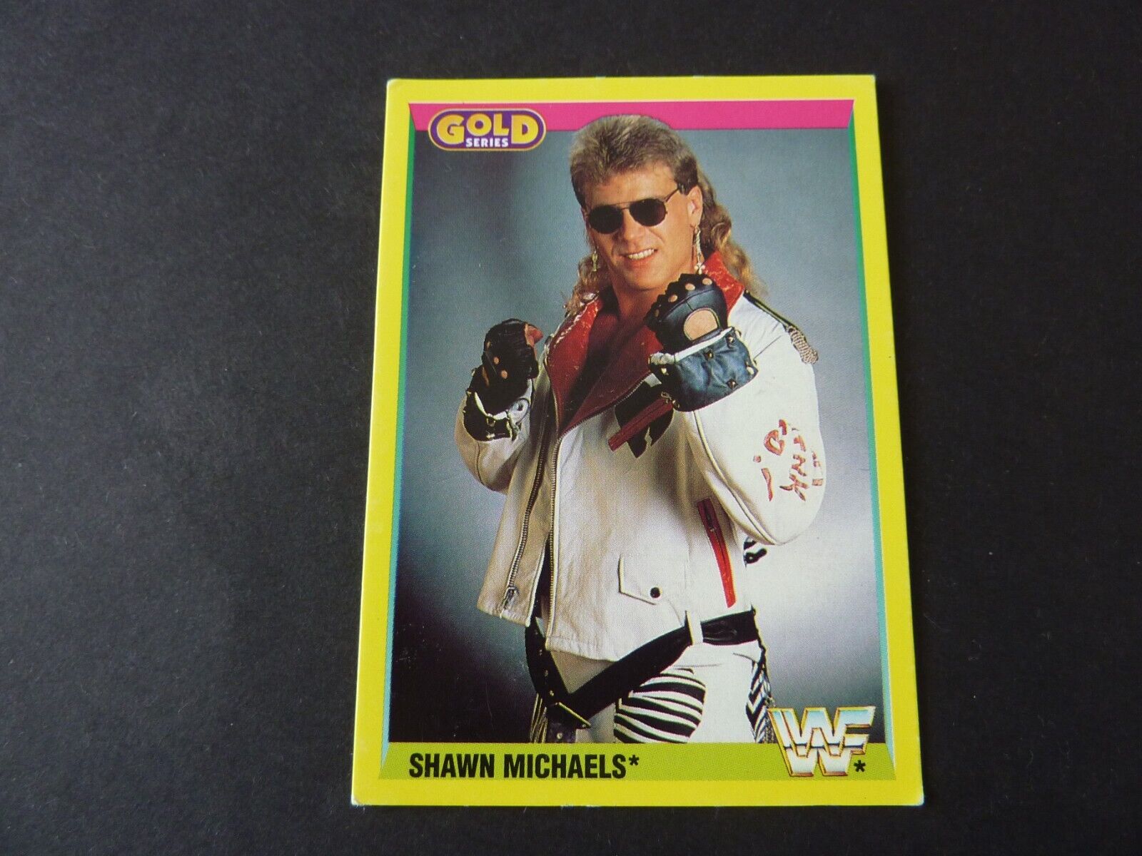 Merlin - Shawn Michaels - WWF Gold Series Wrestling Card - 1992 - VGC No 65