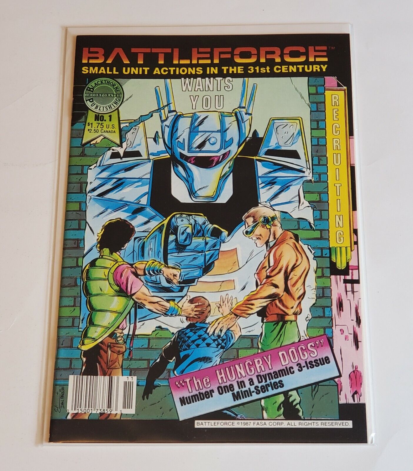 Battleforce # 1   (Blackthorne 1988)  Very Fine
