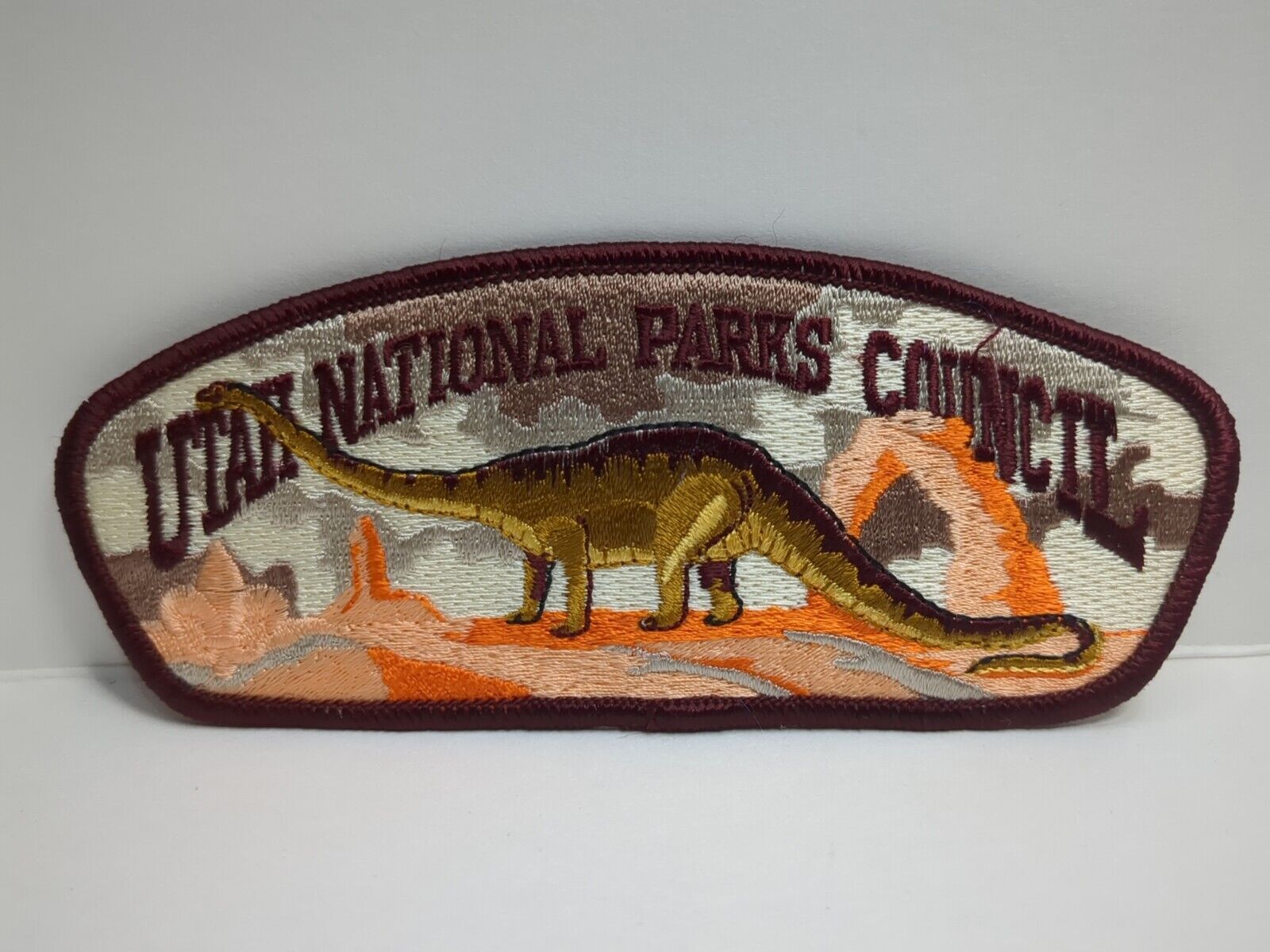 BSA Utah National Parks Council Boy Scout Embroidered Patch  