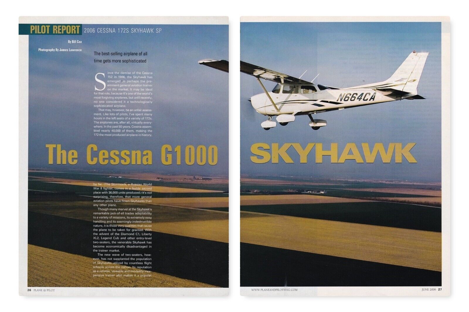 Cessna 172S Skyhawk SP Aircraft Report 8/3/2022w