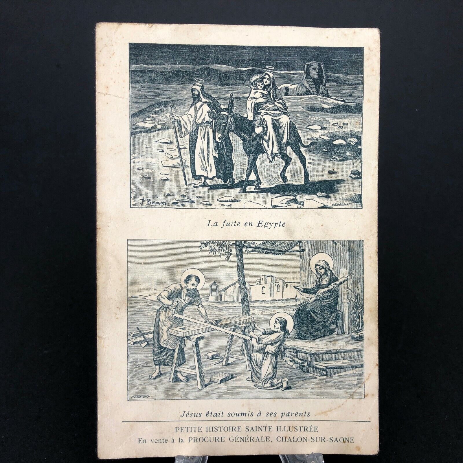 Christian Religious Postcard Antique 1923 \