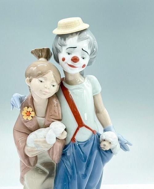 Lladro Figurine Pals Forever #7686 Society Edition Excellent- 2000-free S&H