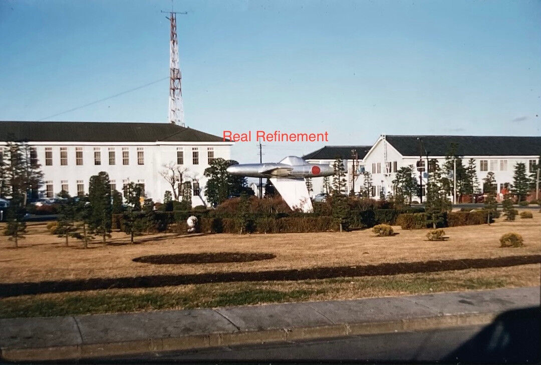 1958-1959 35mm Slide Johnson USAF Base Japan Buildings - Amateur Photo Original