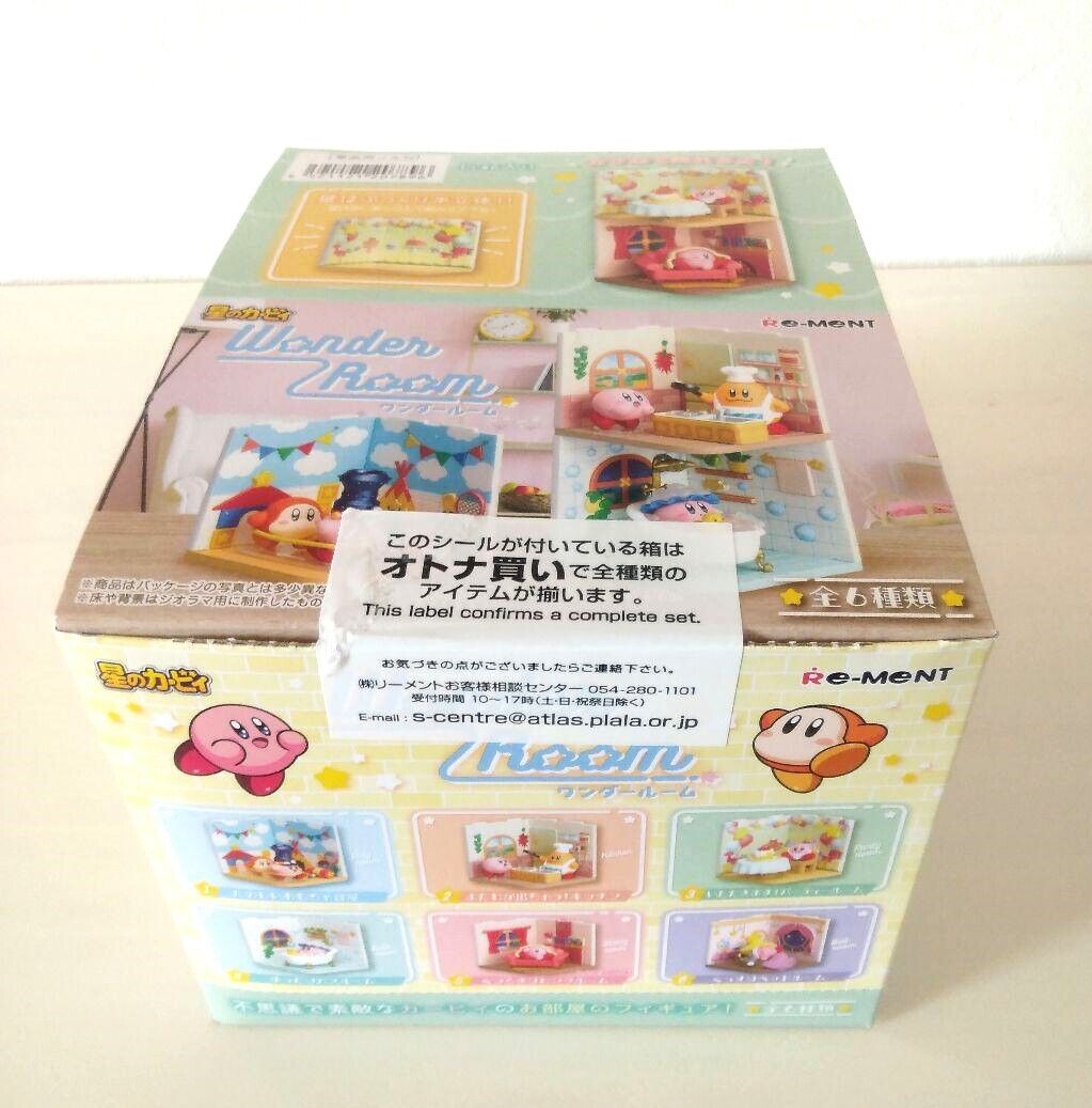 RE-MENT Kirby Wonder Room figures 6 types complete set from Japan