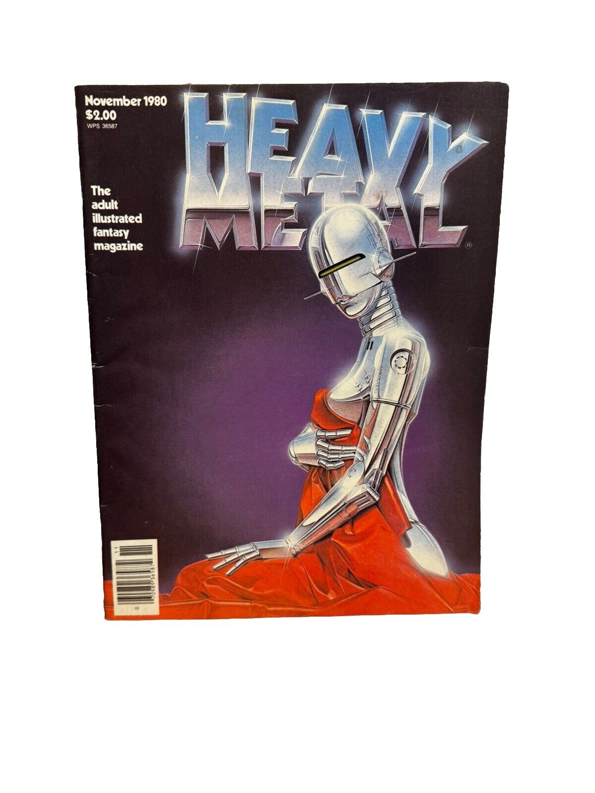 Heavy Metal Magazine V 4 #8 November 1980 Sorayama Bilal Moebius FN 1977 Series