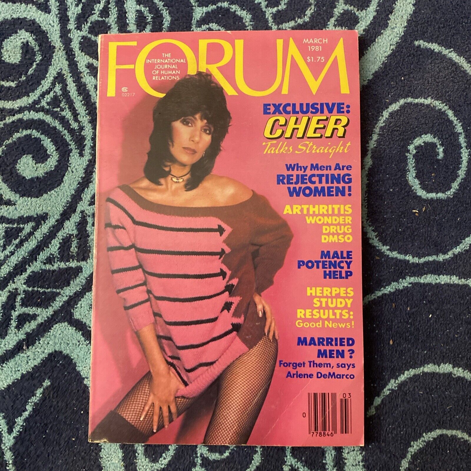 Penthouse Forum Magazine March 1981 Cher