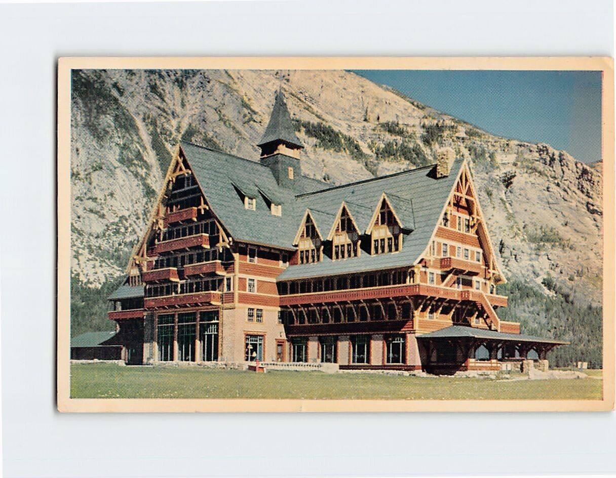 Postcard Prince Of Wales Hotel, Waterton Lakes National Park, Canada