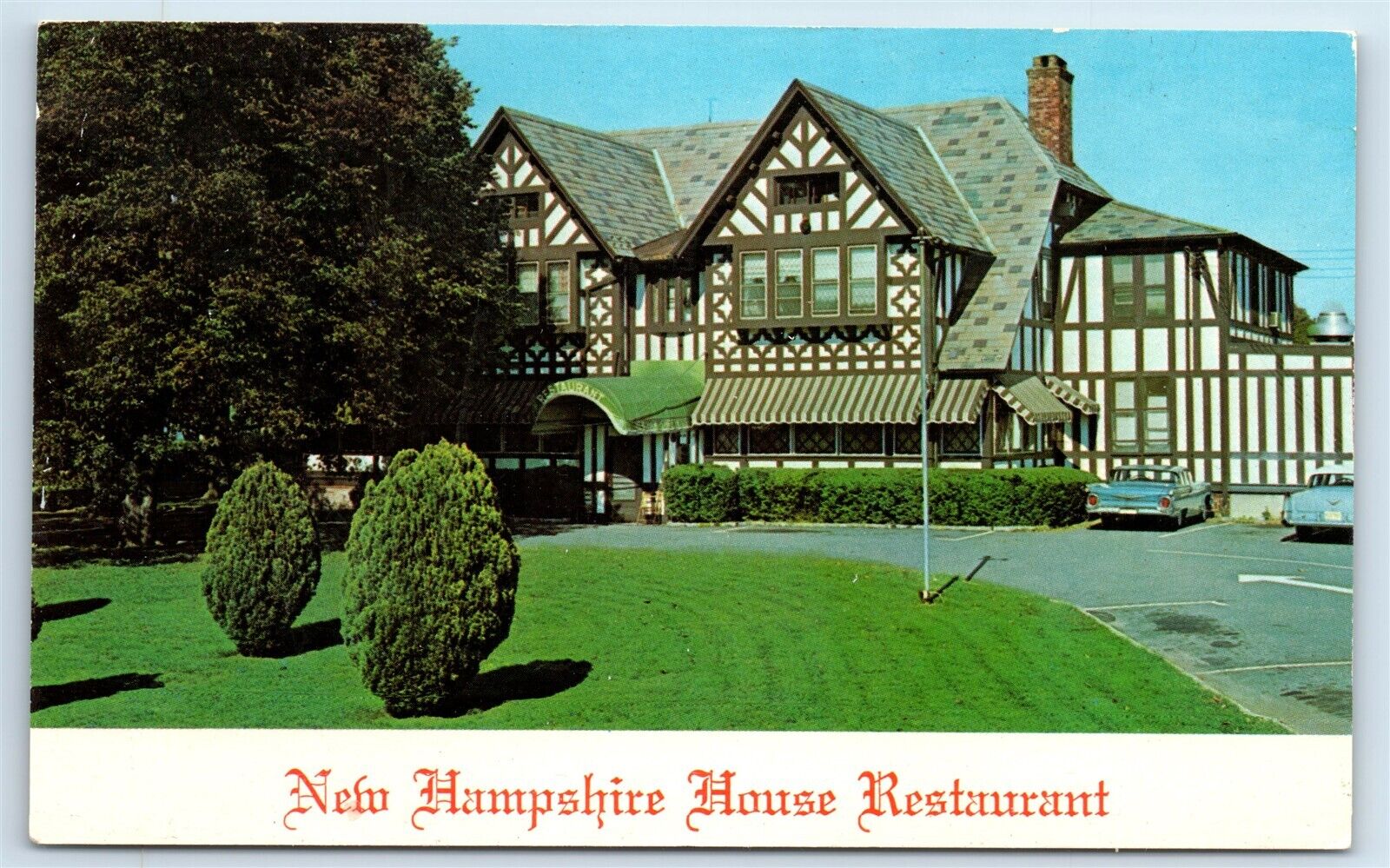 Postcard New Hampshire House Restaurant, Convent Station NJ J181