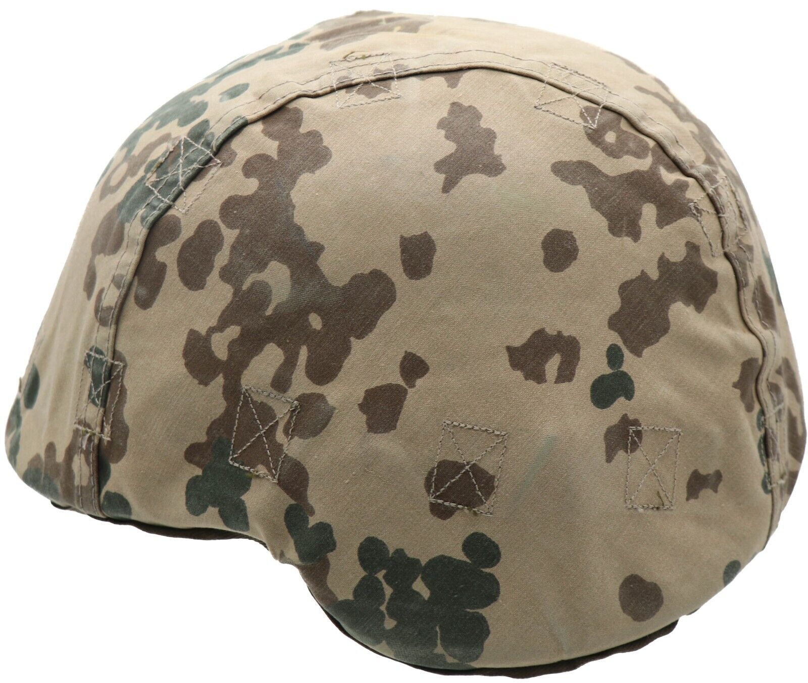 Large (58-60) German Bundeswehr Tropical Flecktarn Helmet Cover Snow Reversible