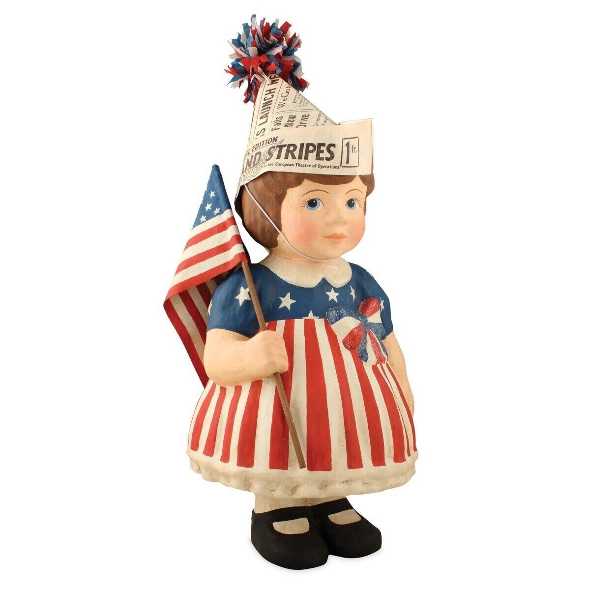 Bethany Lowe Patriotic 4th Of July Paper Mache 16 1/2\
