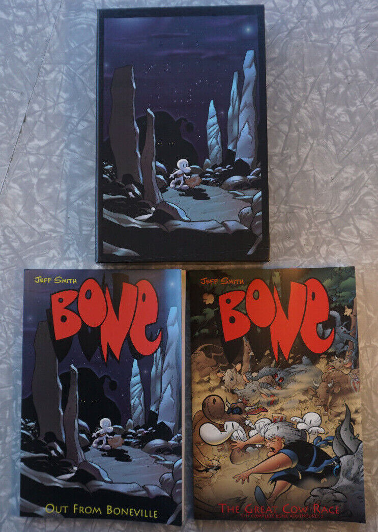  Bone Graphic Novel Collection with Slipcase Jeff Smith NO OTHERS 