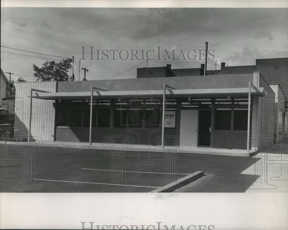1961 Press Photo Strevell-Paterson Finance Corp. branch building in Spokane