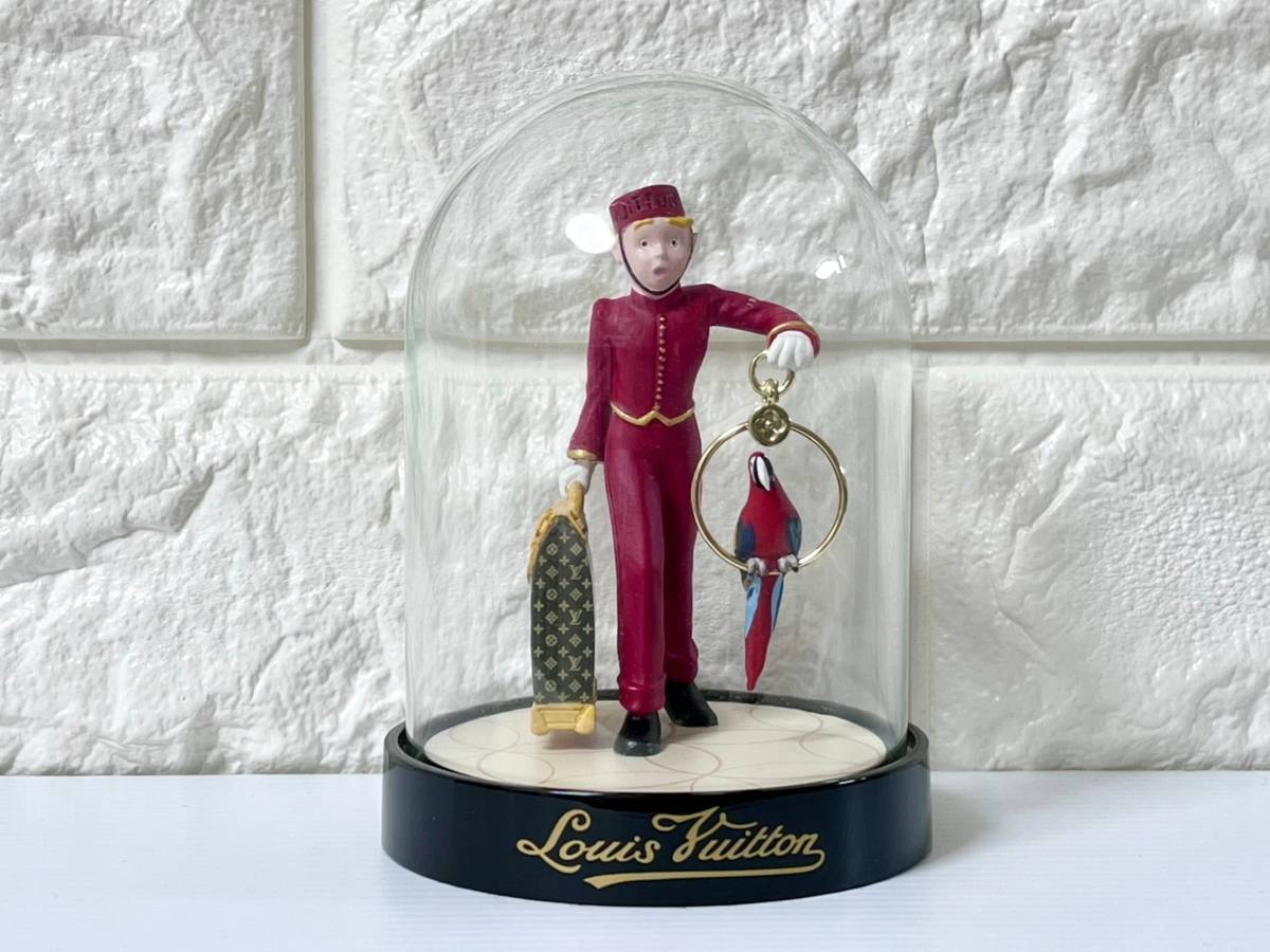 Louis Vuitton Page Boy Dome VIP Customer Limited Novelty Glass Red