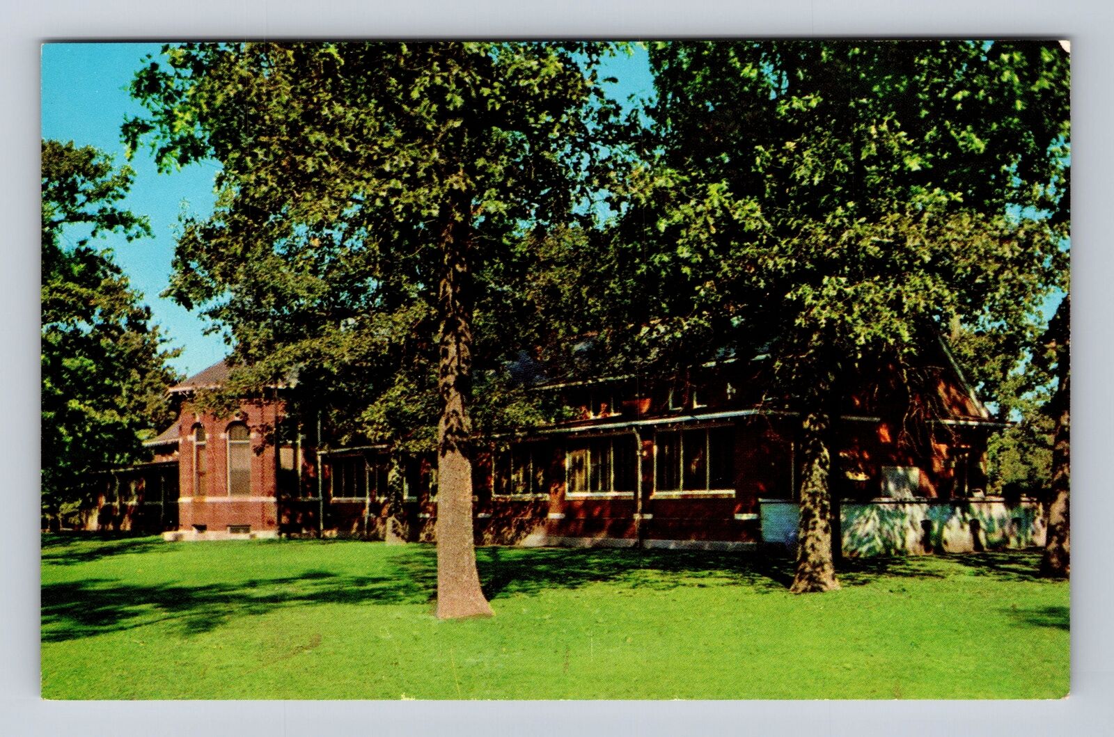 Mount Vernon MO-Missouri, Eaton Building, State Sanatorium, Vintage Postcard