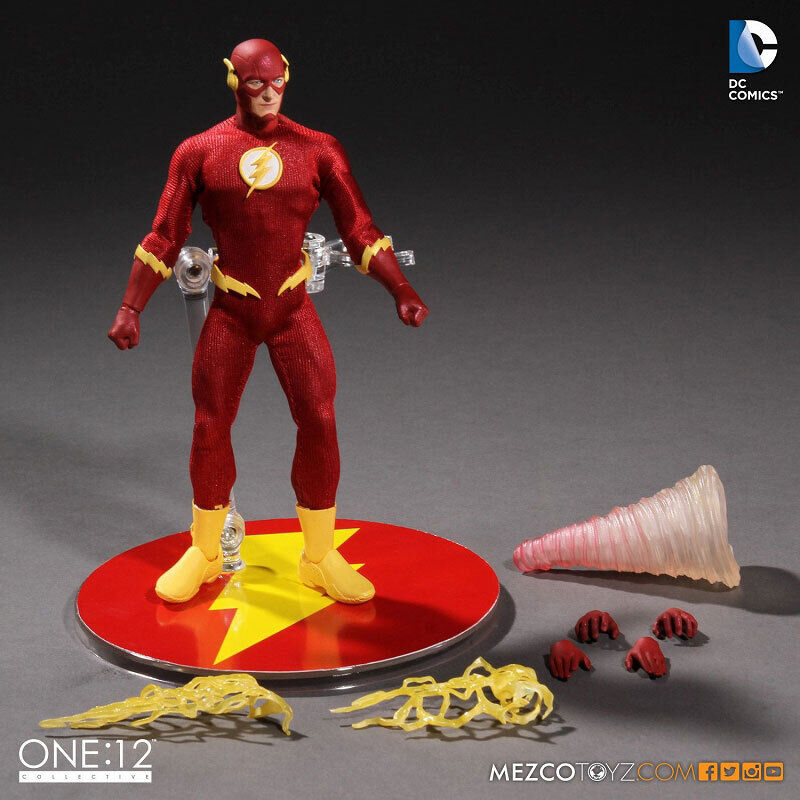 Action Figure 1/12 Collective Boxed Toys Model Gifts Mezco DC Comics: The Flash