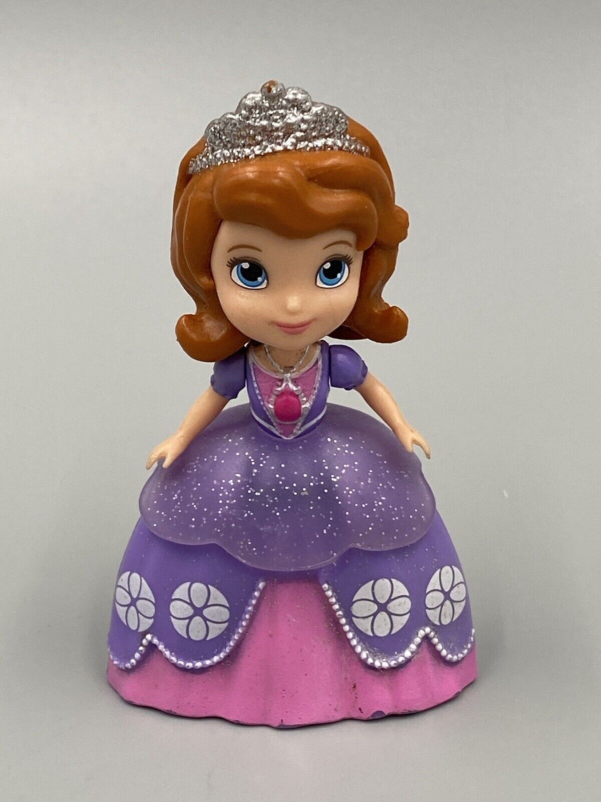 Disney Sophia the First 3” Figure Doll Just Play Purple Dress