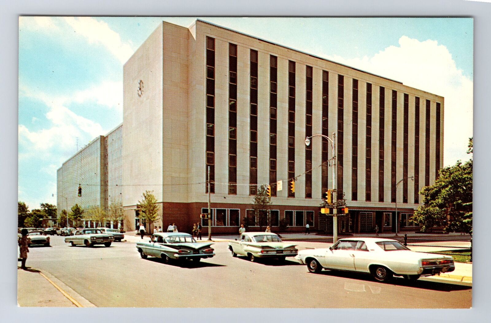 West Lafayette IN-Indiana, Krannert Graduate School, Antique, Vintage Postcard
