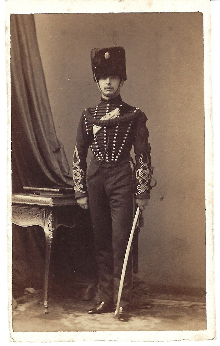 Lieutenant Ruyneau de St Georges Artillery Imperial Guard CDV Disderi Paris