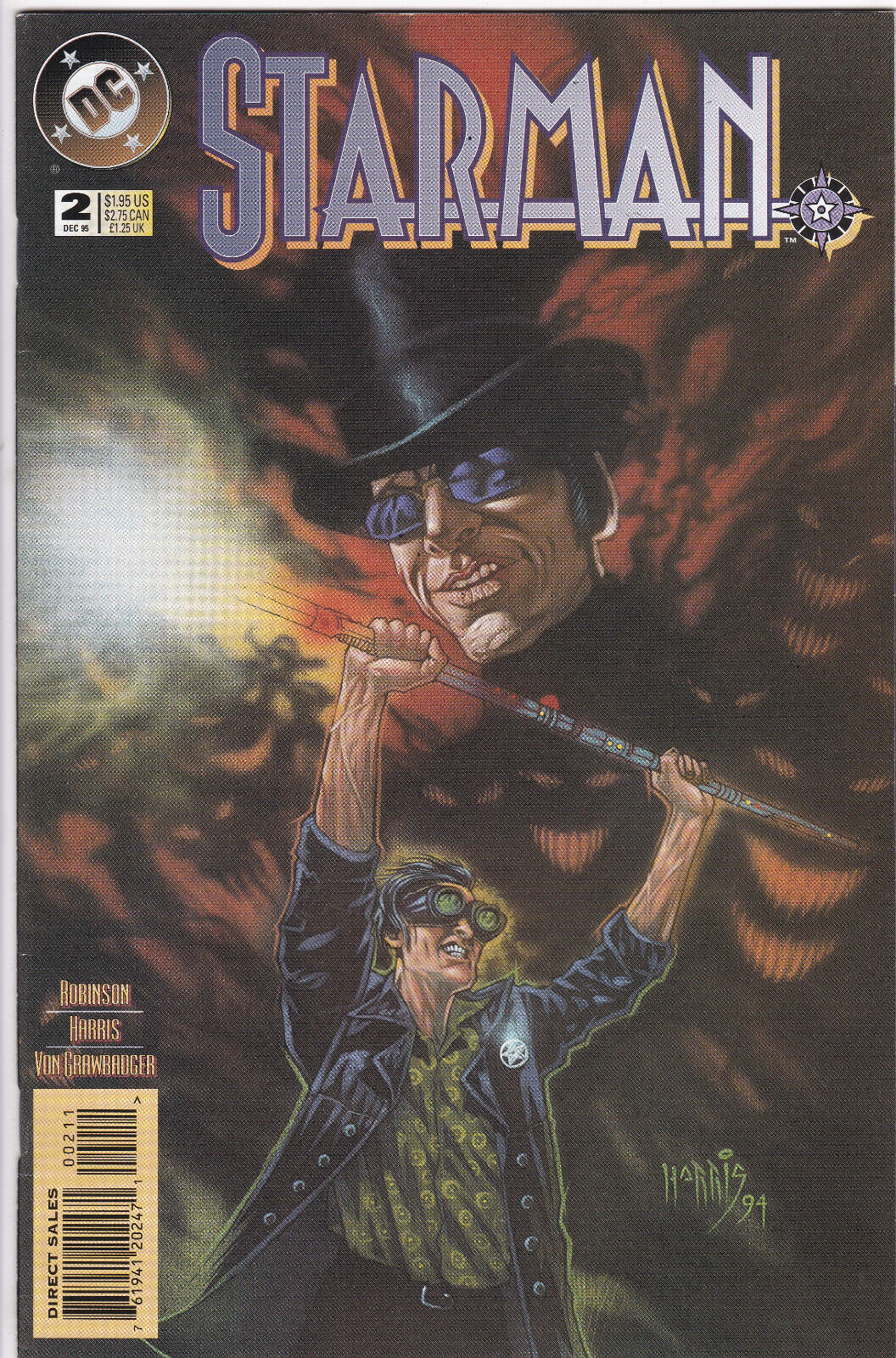 Starman #2, Vol. 2 (1994-2001, 2010) DC Comics, High Grade
