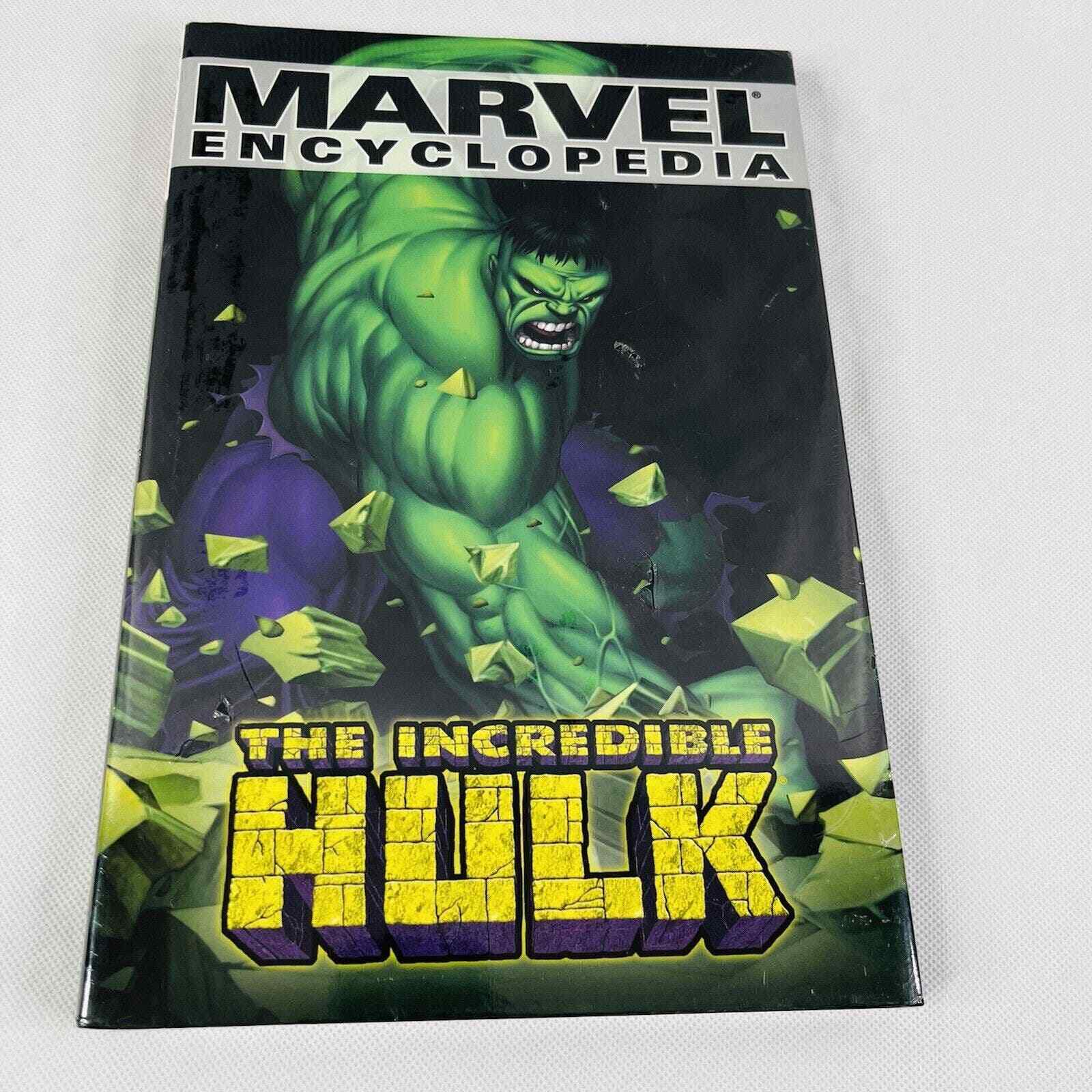 Marvel Encyclopedia The Incredible Hulk Hardcover sealed 1st Print 2003