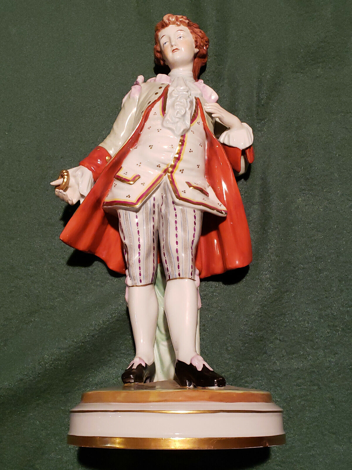 Antique Scheibe Alsbach  porcelain figurine Gentleman  12\