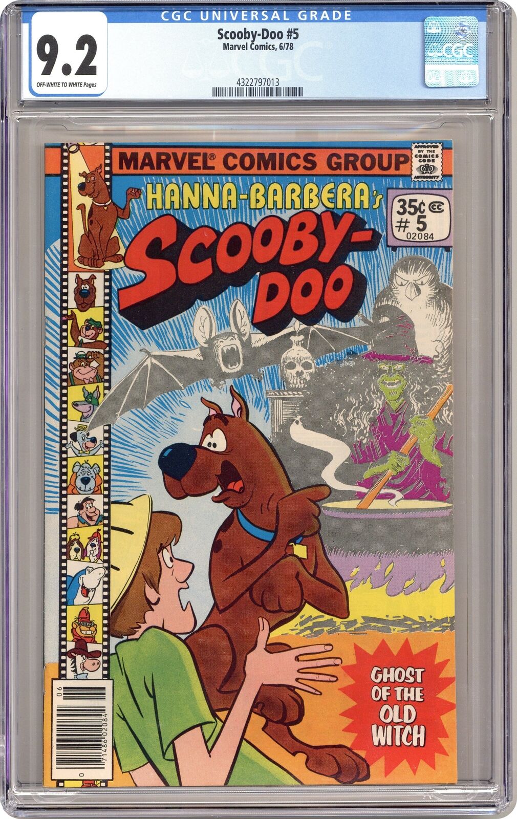 Scooby-Doo #5 CGC 9.2 1978 4322797013