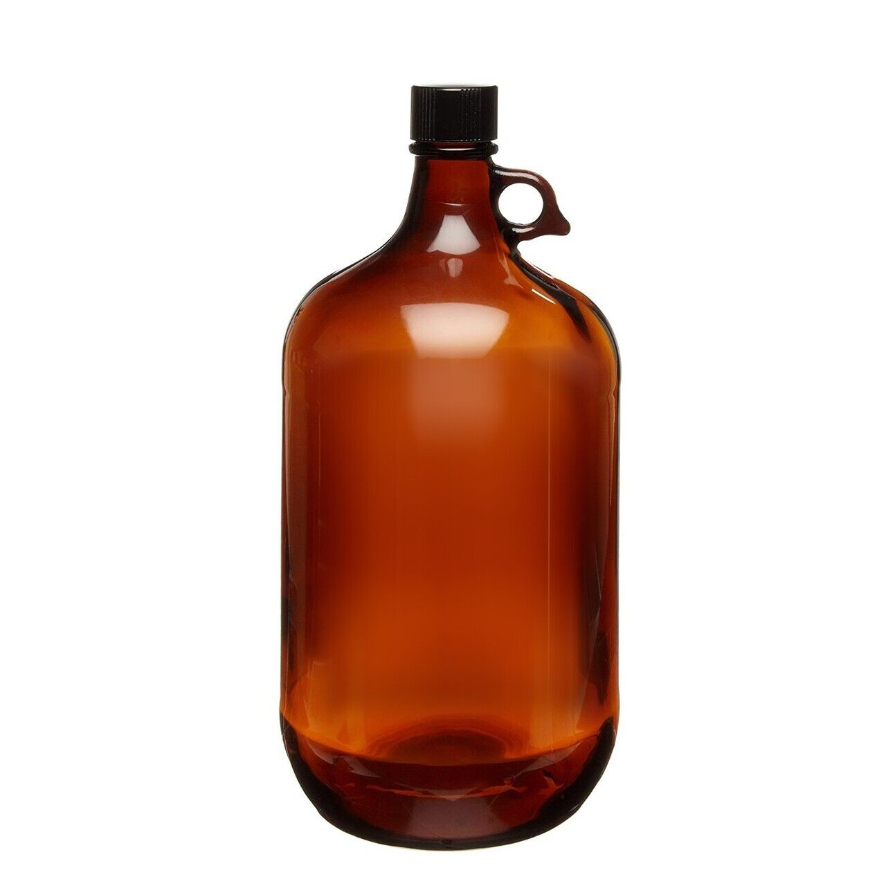 1 Gallon (4 Liters) Brown Amber Glass Jug
