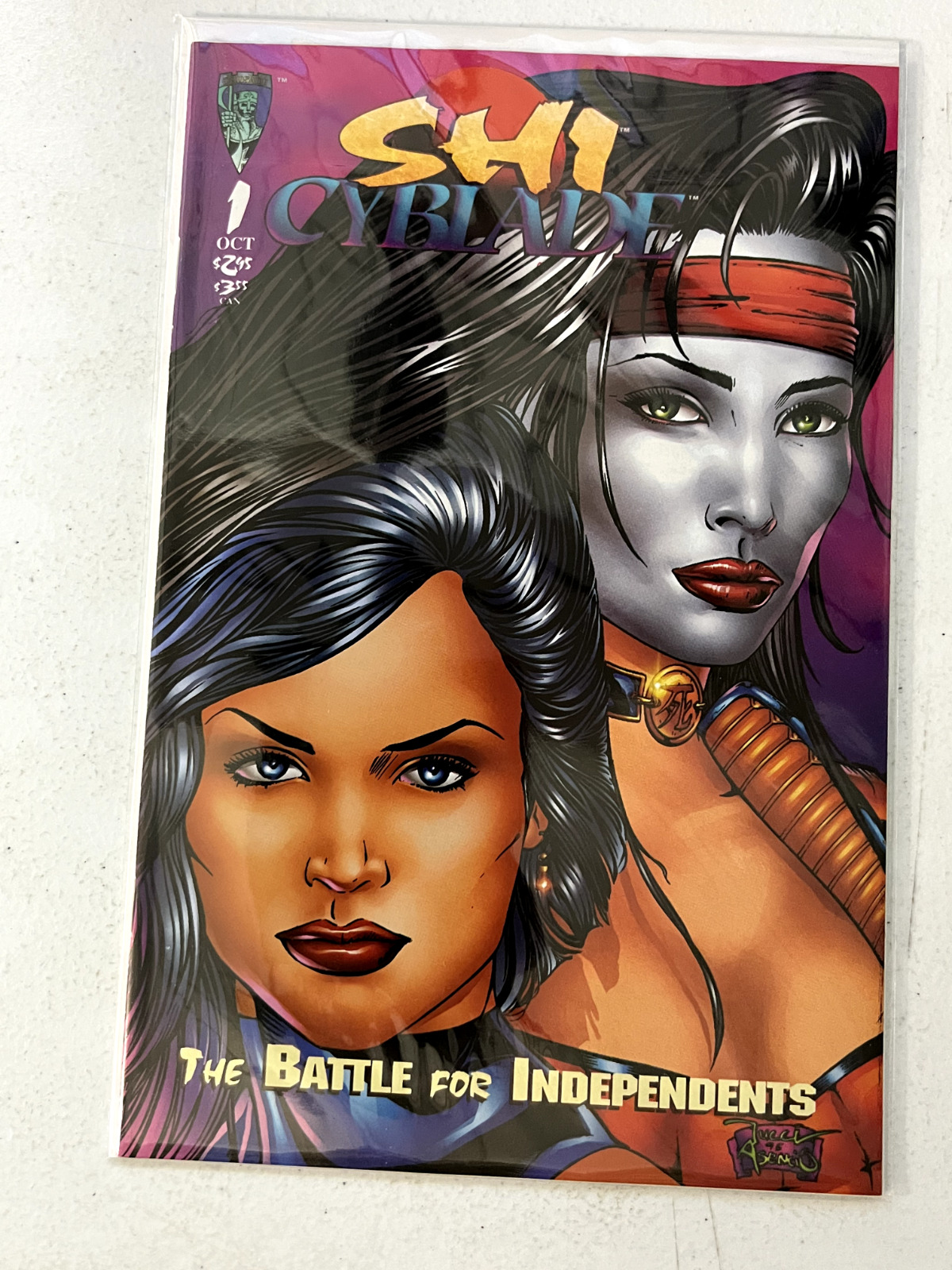 Shi Cyblade The Battle For Independents #1A Tucci Variant Crusade Comics | Combi