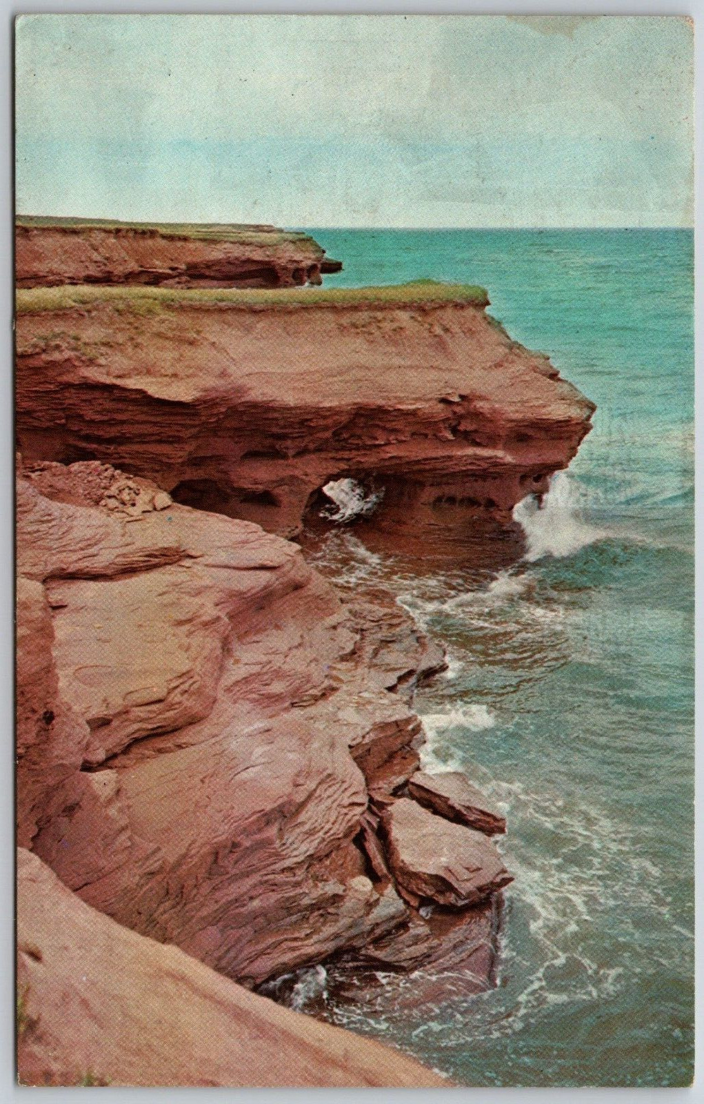 Postcard Prince Edward Island Kildare Cape Jacques Cartier Park near Alberton