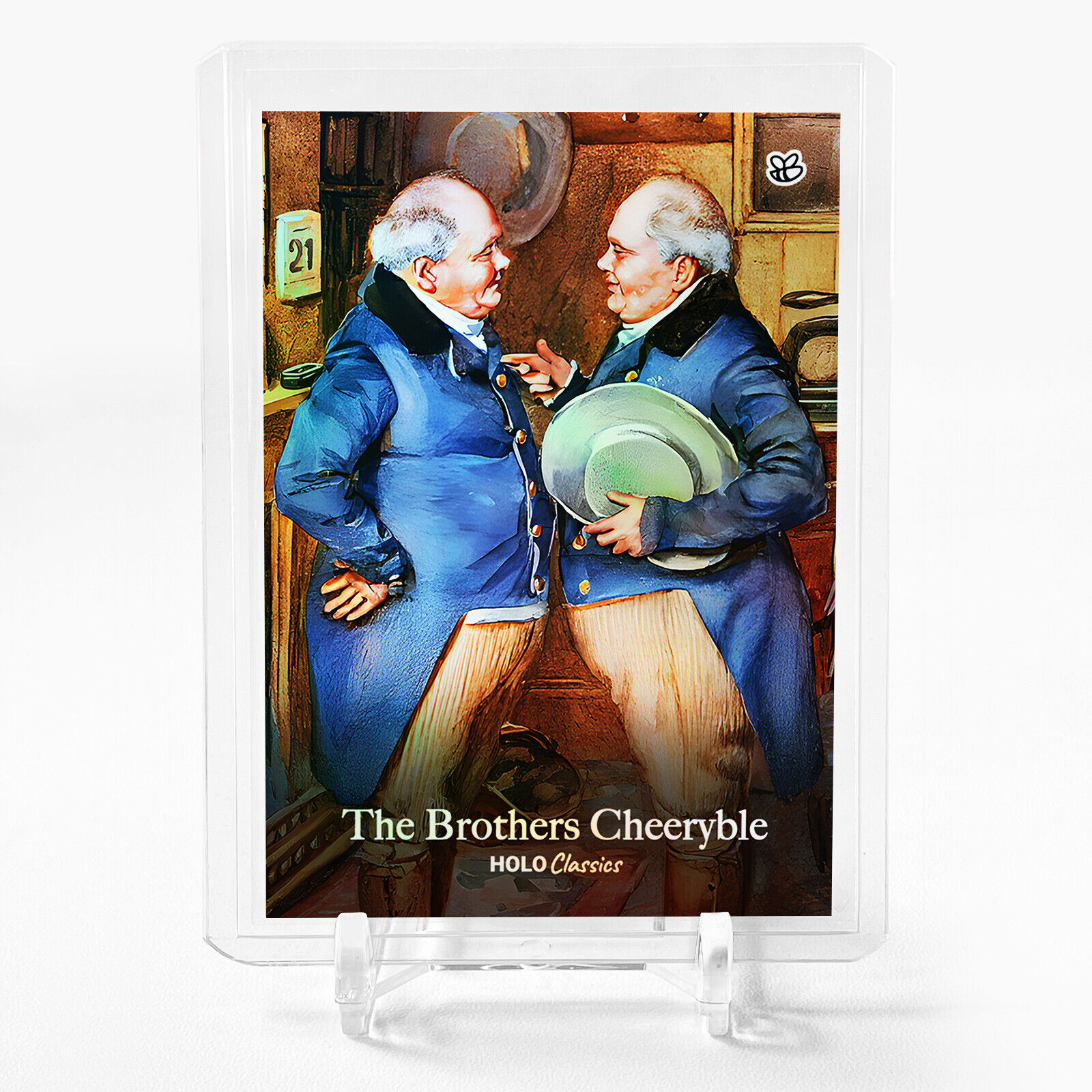 THE BROTHERS CHEERYBLE Charles Dickens Painted by Harold Copping Card GBC #THCH