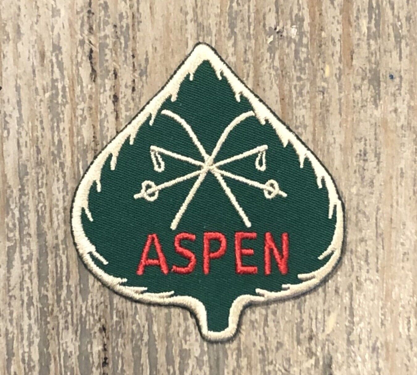 Vintage Aspen Spade Ski Patch