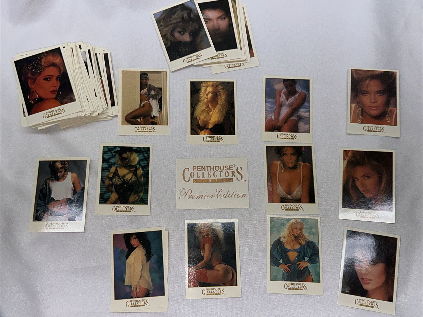 Penthouse Collectors Series Premier Edition Trading Cards  SET OF 122 CARDS