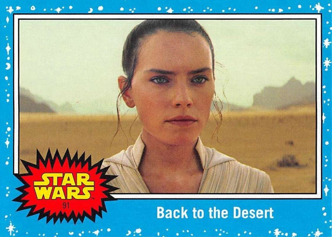 2019 Topps Star Wars Journey To The Rise Of Skywalker #91 Back To The Desert